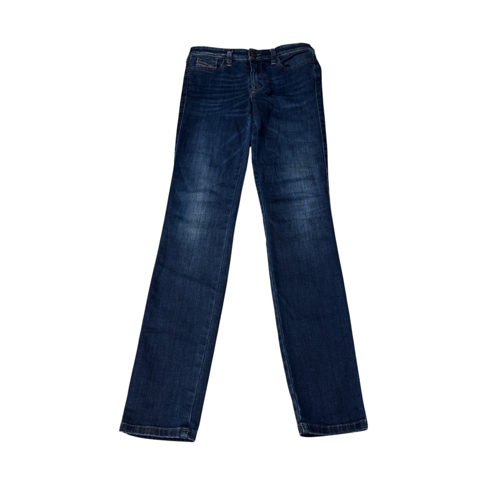 Diesel Doris Super Slim Skinny Jeans Womens 26X30 Dark Wash Stretch Made Italy